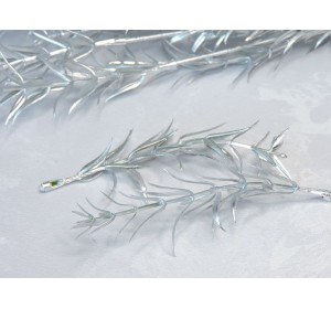 Веточка декоративная №1, цв. серебро - 1 шт.