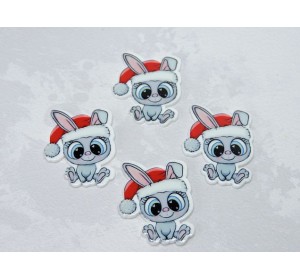 Кабошон-вырубка "Зайчик 7" - 1 шт.