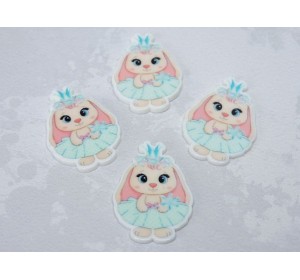 Кабошон-вырубка "Зайчик1" - 1 шт.