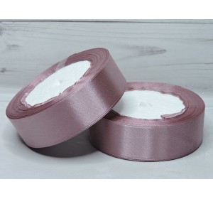 Атласная лента 25 мм, цв. пенка