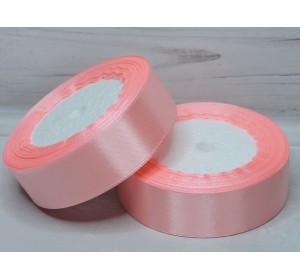 Атласная лента 25 мм, нежно-розовый № 89 