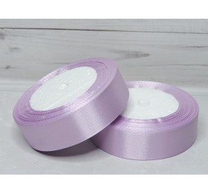 Атласная лента 25 мм, цв.светло-сиреневый