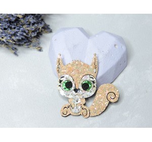 Патч сборный "Белочка 2" - 1 шт.