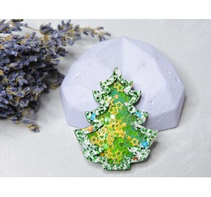 Шейкер "Елочка", цв. светло-зеленый - 1 шт.