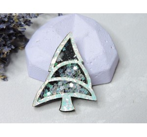 Шейкер  "Елочка", цв. белый - 1 шт.