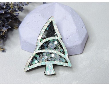 Шейкер  "Елочка", цв. белый - 1 шт.