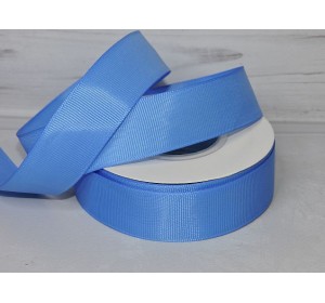 Репсовая лента 25 мм, цв. светло-синий №239 - 1 м.