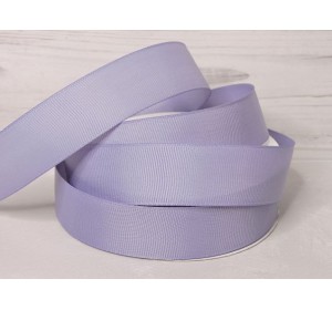 Репсовая лента 25 мм, цв. фиолетовый №235 - 1 м.