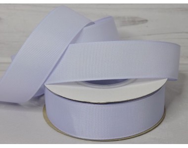 Репсовая лента 25 мм, цв. светло-фиолетовый № 199 - 1 м.