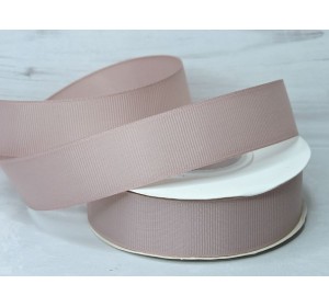 Репсовая лента 25 мм, цв. пенка №234 - 1 м.