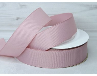 Репсовая лента 25 мм, цв. пенка №41 - 1 м.