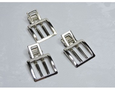 Зажим металлический "Квадрат" - 1 шт.