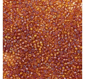 (11090) 331-19001-10/0 Бисер прозрачный радужный 10/0, круг.отв., 20гр Preciosa