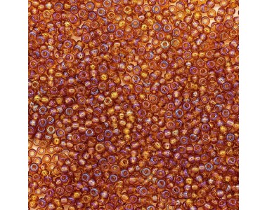 (11090) 331-19001-10/0 Бисер прозрачный радужный 10/0, круг.отв., 20гр Preciosa