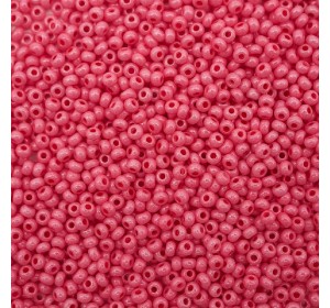 (16398) 331-19001-10/0 Бисер непрозрачный, цветной мел. 10/0, круг.отв., 20гр Preciosa