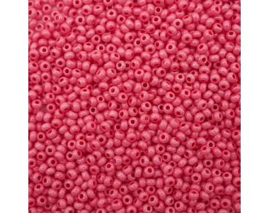 (16398) 331-19001-10/0 Бисер непрозрачный, цветной мел. 10/0, круг.отв., 20гр Preciosa