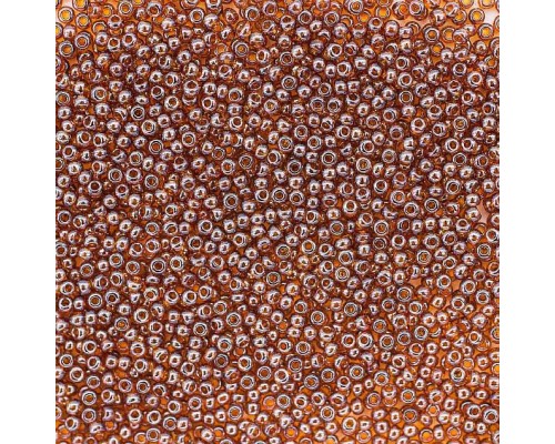 (16090) 331-19001-10/0 Бисер прозрачный с жемчужным покрытием 10/0, круг.отв., 20гр Preciosa