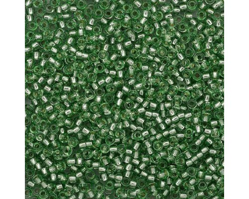 (08256) 331-19001-10/0 Бисер цветной с серебр.центром 10/0 , круг.отв., 20гр Preciosa