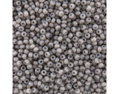 (02141) 331-19001-10/0 Бисер 'эффект алебастра' 10/0, круг.отв., 20гр Preciosa