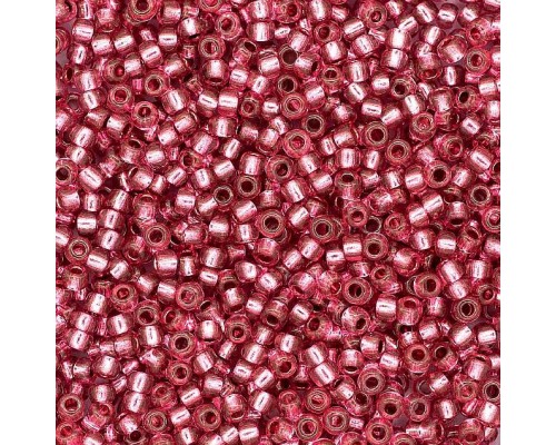 (08298) 331-19001-10/0 Бисер цветной с серебр.центром 10/0, круг.отв., 20гр Preciosa