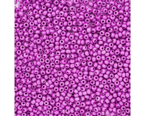 (16325) 331-19001-10/0 Бисер непрозрачный, цветной мел. 10/0, круг.отв., 20гр Preciosa