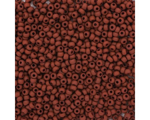 (13600) 331-39001-10/0 Бисер непрозрачный матовый 10/0, круг.отв., 20гр Preciosa