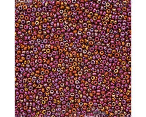 (14600) 331-19001-10/0 Бисер непрозрачный радужный 10/0, круг.отв., 20гр Preciosa