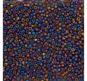 (14780) 331-29001-10/0 Бисер прозрачный с покрытием 10/0, кв.отв., 20гр Preciosa