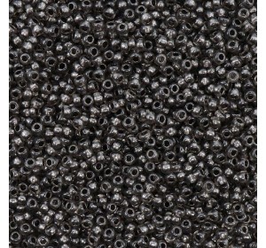 (08349) 331-19001/10/0 Бисер прозрачный с перламутр. цвет.центром, круг.отв., 20г, Preciosa