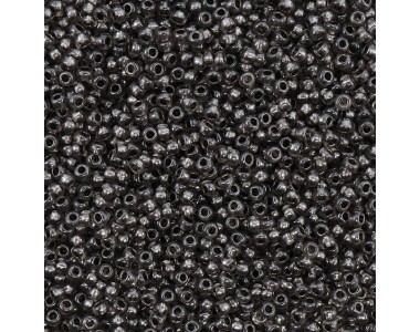 (08349) 331-19001/10/0 Бисер прозрачный с перламутр. цвет.центром, круг.отв., 20г, Preciosa