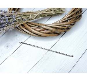  Крючок вязальный двусторонний №6/0-7/0 (3,5-4,0 мм)  - 1 шт.