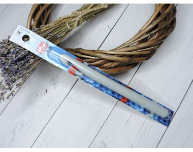 Крючок для вязания, пластик,10 мм*14 см, Prym - 1 шт.