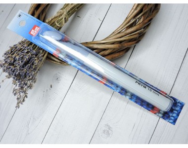 Крючок для вязания, пластик, 15 мм*17 см, Prym - 1 шт.