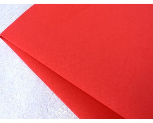 Фоамиран 1 мм, иранский, цв. светло-красный № 135