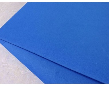 Фоамиран китайский 1 мм, цв. синий №015