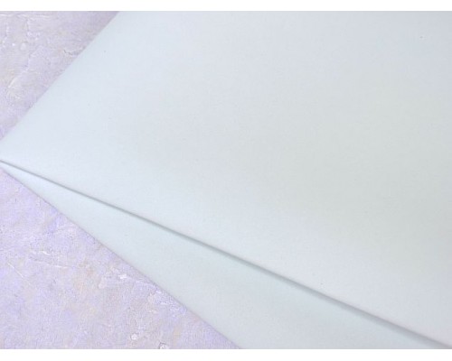 Фоамиран китайский 1 мм, цв. белый