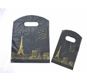 Пакет полиэтиленовый с рисунком "Париж" - 1 шт.