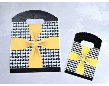 Пакет полиэтиленовый с рисунком "С бантиком" - 1 шт.