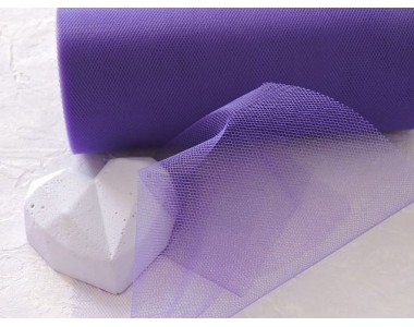 Фатин 15 см, цв. фиолетовый -1м