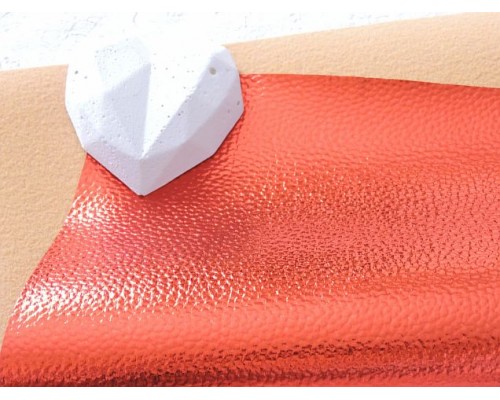 Кожзам "Фристайл", цв. красный