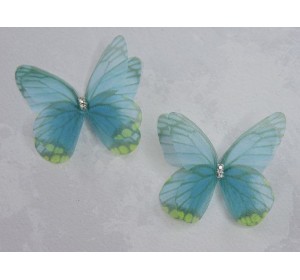 Бабочка шифоновая средняя 4,5 см, №22 - 1 шт