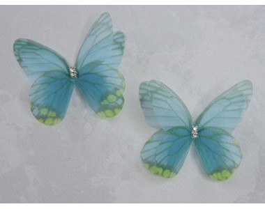 Бабочка шифоновая средняя 4,5 см, №22 - 1 шт