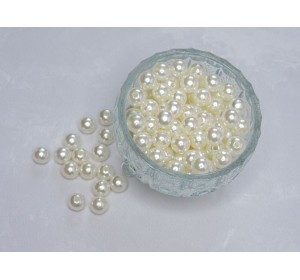 Бусинки, цв. айвори