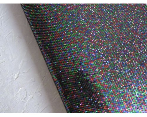 Кожзам "Соты", цв. мультиколор - 1 лист