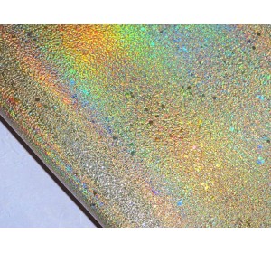 Кожзам текстурный, цв. золото