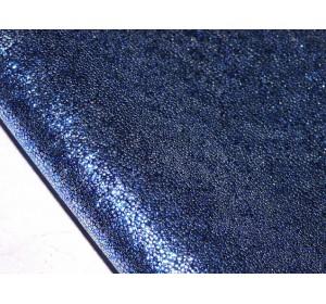 Кожзам зернистый "Радужный", цв. синий