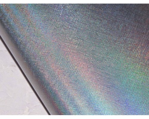 Кожзам текстурный, цв. светло-сиреневый