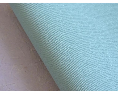 Кожзам текстурный, цв. светло-аквамариновый