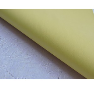 Кожзам  матовый, цв. лимонный
