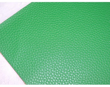Кожзам зернистый  матовый, цв. зеленый